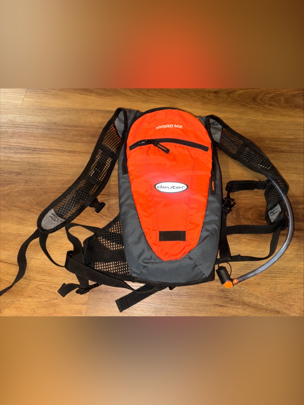 Deuter Hydro M2 Orange Running Pockets Reflective Compact Lightweight H2O